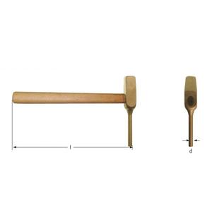 AMPCO - FR0016A Martillo de herramienta de respaldo, Bronce de aluminio-EAN 7630027453492 MARTILLOS Y EJES QUE NO PRODUZCAN CHISPAS - Product Image 1