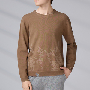 OEM ODM Winter Pullover Design Pattern Cotton Knitwear Casual <b>Men</b> Long Sleeve Crew <b>Neck</b> <b>Jumper</b> Custom Knitted Sweater - Product Image 5