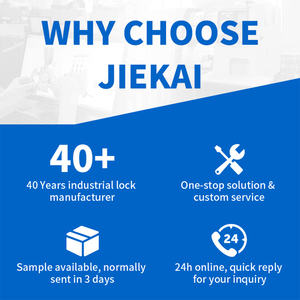 JK523 Autoservicio ATM Máquina Cerradura Cilindro Llave de metal Cerradura de leva con tamaño de orificio de 19mm - Product Image 6