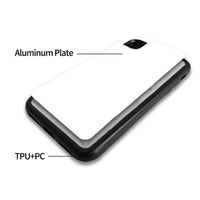 Étui de téléphone en verre trempé transparent personnalisé 2D pour Realme C21 Reno 6 pour Tecno LA7 pour Infinix X557