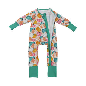 RTS ชุดหมีแขนยาวมีซิปมีซิปสำหรับเด็กทารกเสื้อผ้าสำหรับฤดูใบไม้ร่วงและฤดูใบไม้ผลิ - Product Image 2