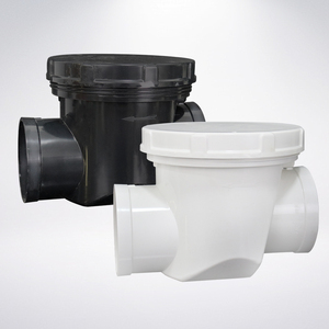 Proveedores Chinos de Accesorios de Tubería de PVC para Drenaje, Válvula de Retención Transparente de UPVC de 50-110 mm - Product Image 1