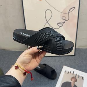 <span class=keywords><strong>รองเท้า</strong></span><span class=keywords><strong>ผู้หญิง</strong></span> <span class=keywords><strong>Melissa</strong></span> คุณภาพสูง แบบสายไขว้ พื้นหนา สำหรับใส่กลางแจ้ง - Product Image 2