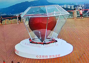 Toosen Fábrica Personalizado Criativo Irregular Em Forma Display LED P1.5 P1.8 P2 P2.5 P3 P4 Coração Esférico LED <span class=keywords><strong>3d</strong></span> Display de Vídeo - Product Image 4