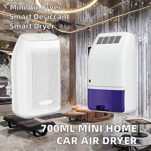 Mini déshumidificateur portable 23W, <span class=keywords><strong>absorbeur</strong></span> d'humidité semi-conducteur, sécheur d'air électrique 700ml pour la maison, la voiture, la garde-robe - Product Image 2