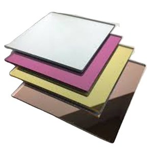 Lastra Specchio in <span class=keywords><strong>Plexiglass</strong></span> su Misura 1mm 1.5mm 2mm 3mm, Foglio Specchio Acrilico Dorato PMMA 4x8 - Product Image 1