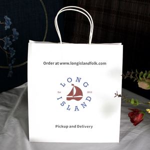 Sac en papier kraft de luxe en nid d'abeille, écologique, compostable, 100% recyclé - Product Image 4