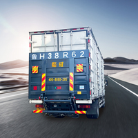 Plateforme élévatrice mobile pour conteneurs de camions, rampe de chargement inclinée pour chariot élévateur, rampe de chargement hydraulique pour camion