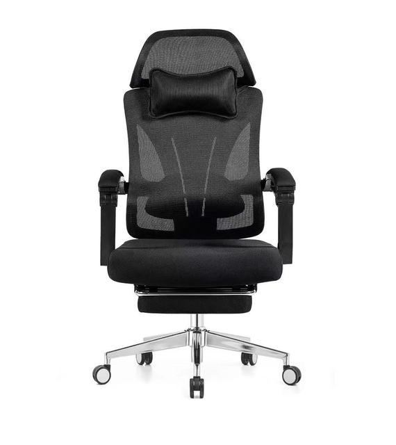 New Modern Design Executive Ergo Office Chair High Back Manager Computer Recliner Adjustable Nylon Stainless Steel Swivel