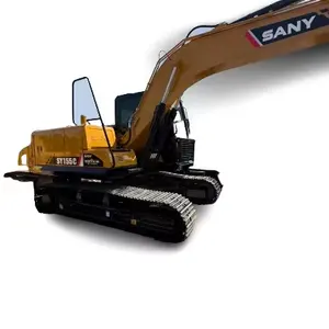 Gran oferta SANY155C Excavadora hidráulica usada excavadora de segunda mano maquinaria de minería y Silvicultura de 15 toneladas a la venta a bajo precio