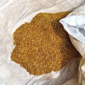 Chips de Vidrio Plateado Espejo Triturado Recubierto de Oro para Terrazo - Product Image 4