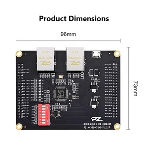 PZ-ECAT58100 FPGA ZYNQ AX58100 ET1100 โมดูลควบคุมอุตสาหกรรมแบบ Slave Ethercat บอร์ดพัฒนา ชุดอุปกรณ์อัตโนมัติที่ใช้งานร่วมกันได้ - Product Image 4