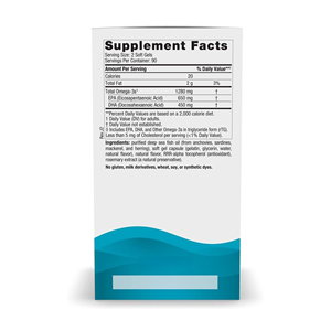 Gélules d'huile de poisson aromatisées au citron OEM 1280 mg Oméga <span class=keywords><strong>3</strong></span> pour la santé cardiaque, cérébrale et immunitaire, supplément EPA DHA - Product Image 6