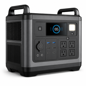 2000W 2048Wh Portable Station <b>Solar</b> Generator <b>Solar</b> <b>Panel</b> for Home Emergency Backup Outdoor Use LiFePO4 Battery Pure Sine Wave - Product Image 5