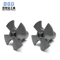 Rotor d'impeller en carbure haute résistance à l'usure, personnalisé pour les outils de forage en puits (MWD, LWD) et les diviseurs de débit