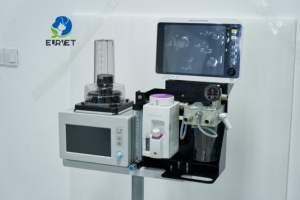 Prix de la fabrication <span class=keywords><strong>EUR</strong></span> PET Veterinary Smart Machine d'anesthésie animale à écran tactile de 9 pouces avec ventilateur pour clinique vétérinaire - Product Image 5