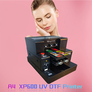 Imprimante UV à plat A4 XP600, encres UV CMYKW vernis, impression sur <span class=keywords><strong>film</strong></span> A-b, transfert sur bouteilles, imprimante UV - Product Image 2