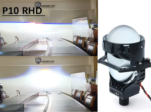 Kit de Conversión de Faros LED para Automóvil de 12V, Lente de Proyector Bi-LED Canbus P10 de 3 Pulgadas, Línea de Corte Plana Universal - Product Image 2