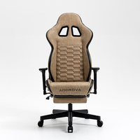 2024 nouvelle chaise d'ordinateur en cuir Executive Pc chaise de jeu blanche à dossier haut personnalisée pour les filles