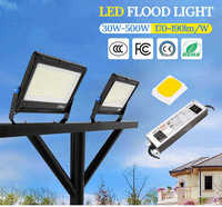 Projecteur LED haute luminosité en aluminium de qualité supérieure, économe en énergie, étanche IP66, pour l'éclairage extérieur des entrepôts et des chantiers