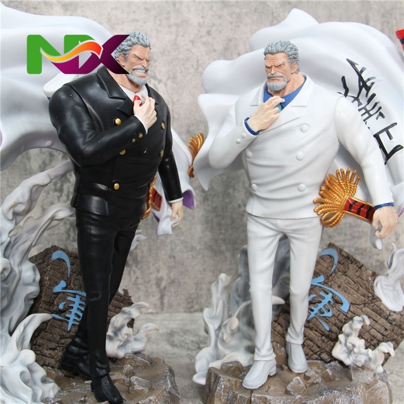 Figurine Articulée One Piece Monkey D. Garp - 2 Pièces - 26 Cm - Édition Spéciale SDCC 2023 - Neuf