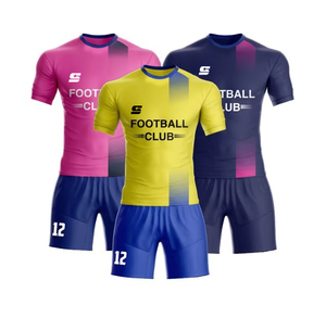 熱伝達大人のサッカースーツパーソナライズされたサッカージャージー - Product Image 3