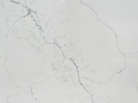 Dalle de pierre de quartz blanc Calacatta Volar de haute qualité comptoir de cuisine dalle de pierre de quartz artificiel