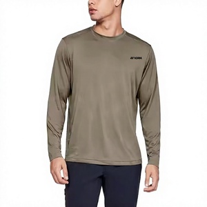 Camiseta Deportiva de Manga Corta para Hombre, Corte Ajustado, Secado Rápido, Absorbe la Humedad, Ropa Deportiva, Ropa de Gimnasio, Informal, para Entrenamiento, Fitness - Product Image 1