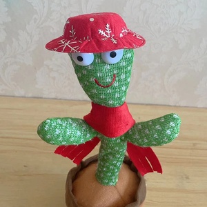 Tiktok Vende Lindos Juguetes de Cactus Bailarines, Juguetes de Peluche Electrónicos que Cantan y Bailan para Niños y Adultos - Product Image 2
