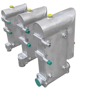 Nuevo 200-300 CFM compresor de aire secador condensador enfriador PHE uso Industrial y doméstico para piezas de intercambio de calor de restaurante