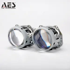Bi Led Lens AES Bi Xenon Hid Projector Lens With Blue Coating Hell AG5 H4 Model For D2s D2h Auto Bulb For Car