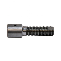 Axe de moteur à filetage long en acier inoxydable usiné CNC de haute précision