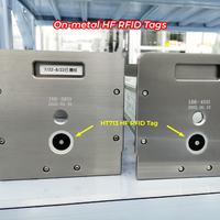 HT712 Etiqueta RFID Industrial PPS Resistentes a Altas Temperaturas ISO15693 13.56MHz resistente al calor, duradera, impermeable