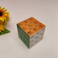 Vente chaude Infinity 3x3x3 Cube Magique Puzzle Cube Jeu Jouets Éducatifs Pour Enfants Éléments Chimiques Tableau Périodique