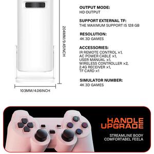 Nuovo S40 Ultra Mini Smart proiettore 1080P 4K supporto <span class=keywords><strong>Android</strong></span> 10 WiFi 6 Dual <span class=keywords><strong>gamepad</strong></span> proiettore per videogiochi all'aperto - Product Image 4