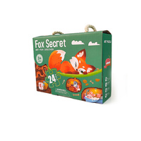 Jeux de puzzle personnalisés, jeux de société, jouets éducatifs précoces pour enfants, puzzle secret du renard pour enfants