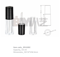 Bouteilles en plastique PET transparentes noires de 30 ml et 35 ml pour huiles essentielles, shampooings, cosmétiques, huiles, sous-emballages, boîtes