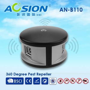 Repellente per parassiti multifunzionale per ufficio e casa per interni zanzara ad ultrasuoni a 360 gradi, scarafaggio, repellente per topi ragno - Product Image 5