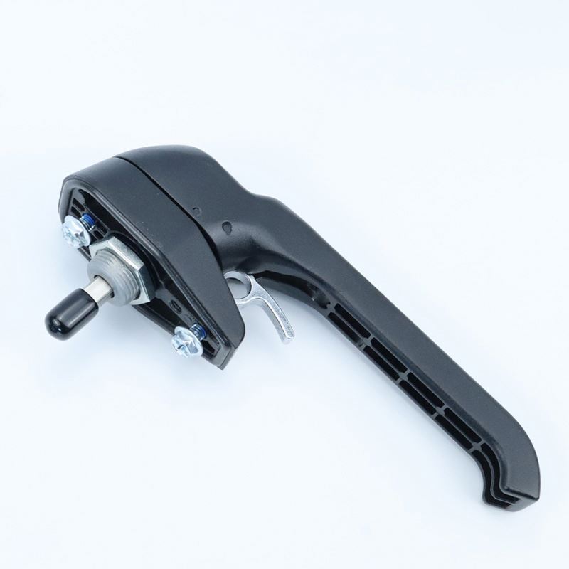 Link- Heavy Duty Industry Cabinet Door Padlockable Compact Defeater Handle Quarter Turn L Swing Handle Lock Latch · image 2