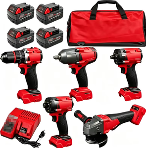 Juego de Herramientas Industriales de Litio de 18V sin Escobillas, de Alto Torque, para Construcción y Mantenimiento, Superventas - Product Image 6