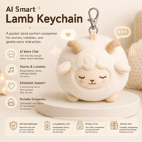 Gantungan Kunci Boneka Awan dan Bintang AI Lucu 13cm, Isi PP Lembut, Desain Telinga Bergerak, untuk Anak-anak dan Dewasa, Hadiah Pesta