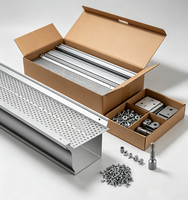Garde-plateau en aluminium entièrement personnalisé avec micro-maille en acier inoxydable et revêtement PVDF sur mesure, marque privée pour les fournisseurs de toiture américains