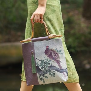 <span class=keywords><strong>Borse</strong></span> da donna in bambù retrò Cheongsam nuove <span class=keywords><strong>borse</strong></span> da donna stile antico cinese stile Hanfu - Product Image 4