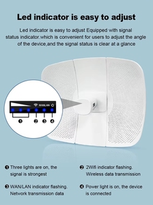 WZ-LAN 10km Wifi cầu dài khoảng cách truyền 5.8GHz điểm truy cập đến điểm IP65-Rated thời tiết - Product Image 5