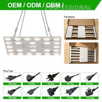 2800 µmol/s 100W LED kweeklampen met onafhankelijke bediening, volledig spectrum UV IR COB-chip, IP65-classificatie, aluminium behuizing voor bloei, opbrengst 4 lb