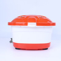 Masseur de pieds électrique OEM en gros, masseur de spa ABS avec chauffage, bulles et vibrations, certifié CE ROHS FCC, modèle personnalisé ZQ368