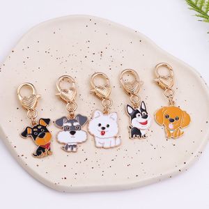 Nouveaux porte-clés mignons en métal en forme de cœur avec fermoir mousqueton, breloques pour sacs d'animaux, pendentifs décoratifs, petits cadeaux promotionnels pour festivals - Product Image 2
