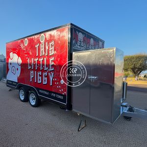 Camión de Comida Móvil con Máquina Expendedora de Hamburguesas Personalizada de 12 pies, Nuevo, 2025, en Venta en China, Remolque de Comida con Equipamiento de Cocina Completo - Product Image 1