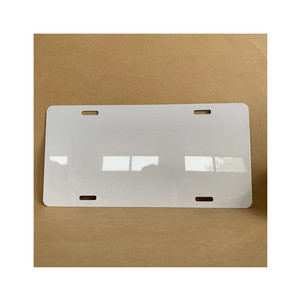 Placa <span class=keywords><strong>de</strong></span> Matrícula <span class=keywords><strong>de</strong></span> Aluminio para Sublimación 6x12, Personalizada, Novedosa, para Autos, Venta al Por Mayor 2026 - Product Image 3