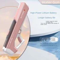 Pistola de Agua Eléctrica de Alta Presión con Absorción Automática de Agua, Diseño de Vanguardia, Temática del Festival Songkran, para Adultos y Niños